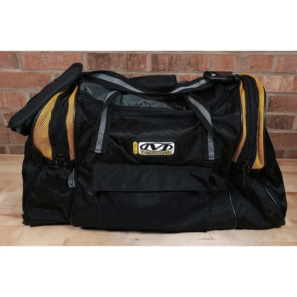 Mechanix Wear Large Heavy Duty Pit Pack Black Duffle Tool Bag 25